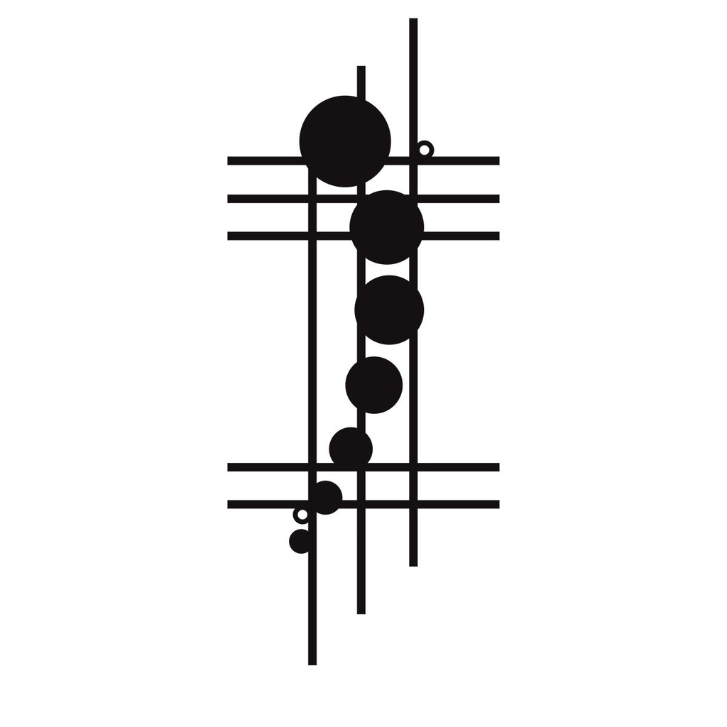 Artistic Modern Geometric Metal Wall Decor