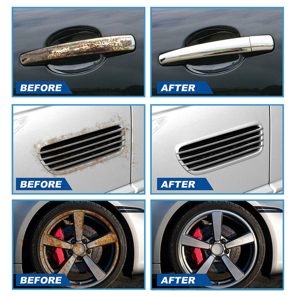 HOMONTH Automotive Iron Powder Rust Remover, For Car Paint And Tires Rust Removal, Polishing, Cleaning, Stain Removal, And Rust Restoration