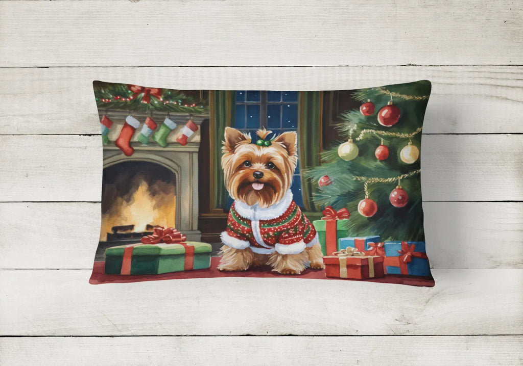 Cozy Christmas Throw Pillow