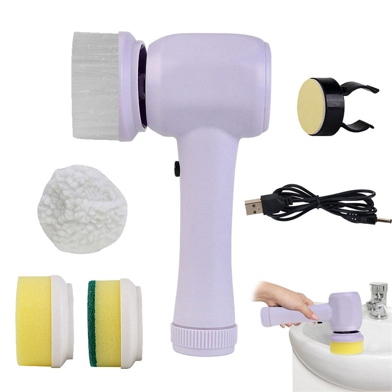4-in-1 Electric Spin Scrubber