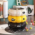 Pumpkin Trash Can