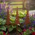 Rustic Iron Garden Stakes