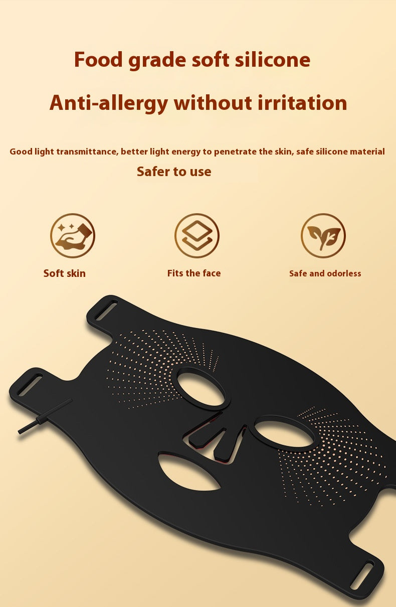 French Pattern Silicone Photon Mask Instrument LED Lamp
