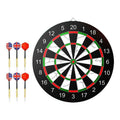 Professional Flocked Dartboard with Darts