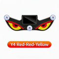 2026 New Car Accessories, Solar Devil Eyes LED Warning Light For Rear Windshield, Anti-rear Collision