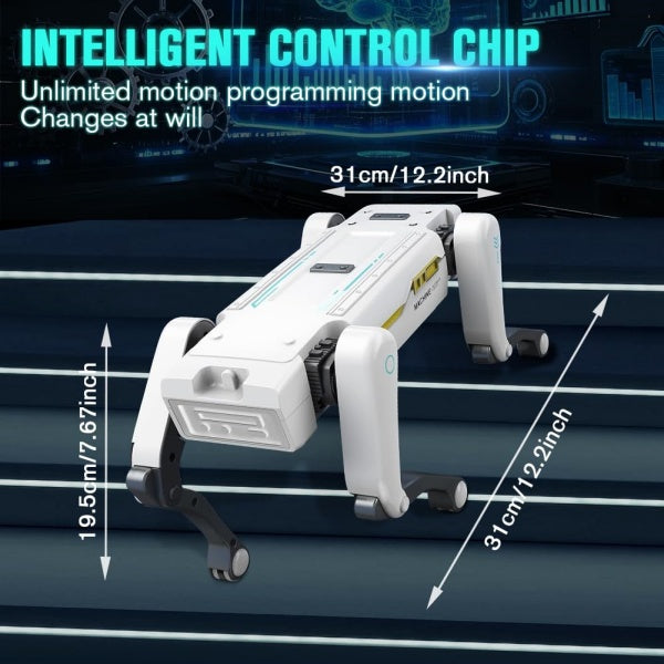 Intelligent AI RC Robot Dog Voice Dialogue APP Remote Control Programming Singin
