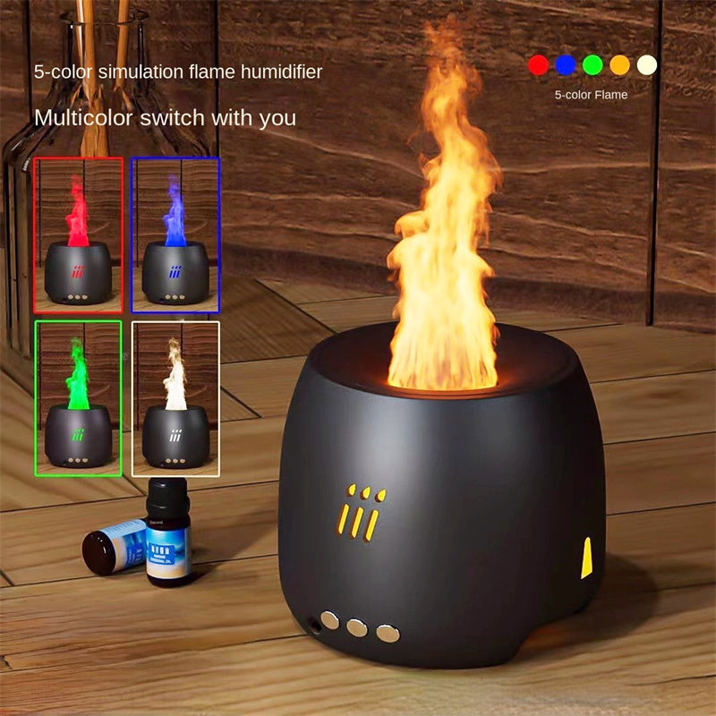 Flame Effect Aroma Diffuser Humidifier