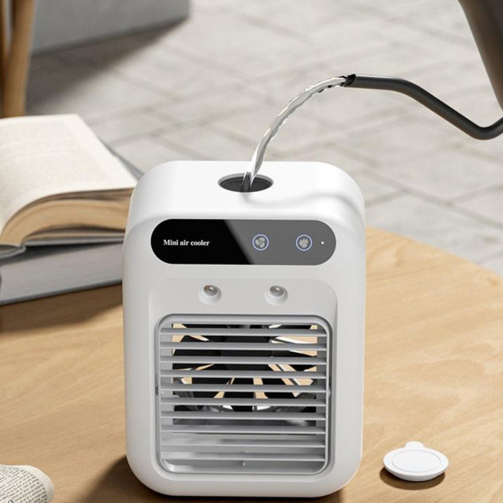 Mini Water-Cooling Air Cooler Fan with Humidifier