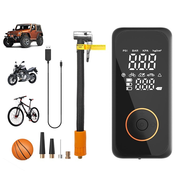 Electric Smart Dual-screen Digital Display Portable Car Tire Inflator