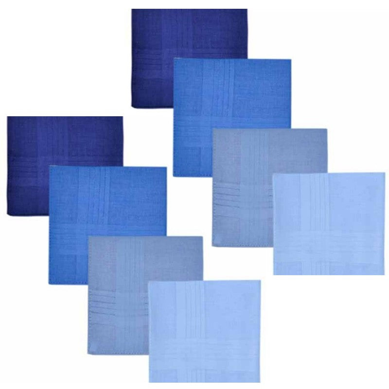 Men'S Cotton Gents Hankies Set, 12 Pack Large Handkerchiefs, Premium Pocket