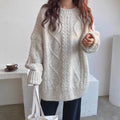 Women's Thick Mohair Winter Sweater