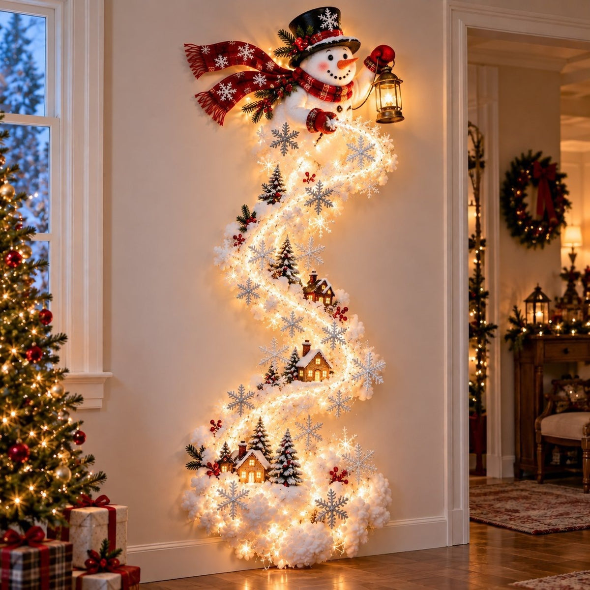 Fun And Portable Christmas Magic Wall Light