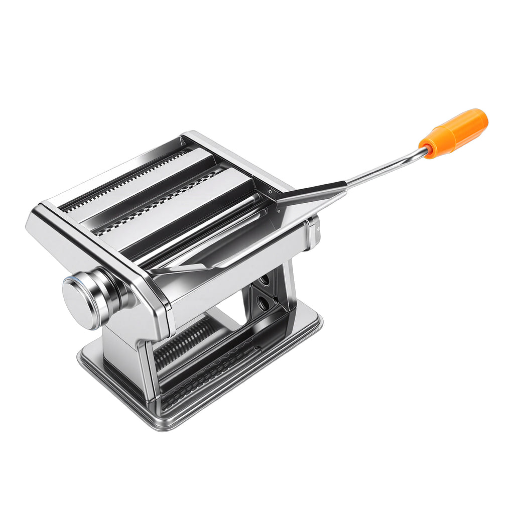 Pasta Maker Adjustable Multifunctional Manual Noodle Maker Machine With Hand Crank And Cutter For Spaghetti Fettuccini Dumpling Skin