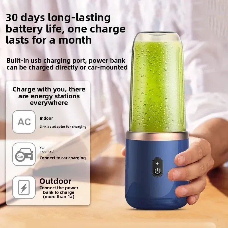 500ml Electric Juice Maker Portable Blender Smoothie Mini Juicer Fruit Machine