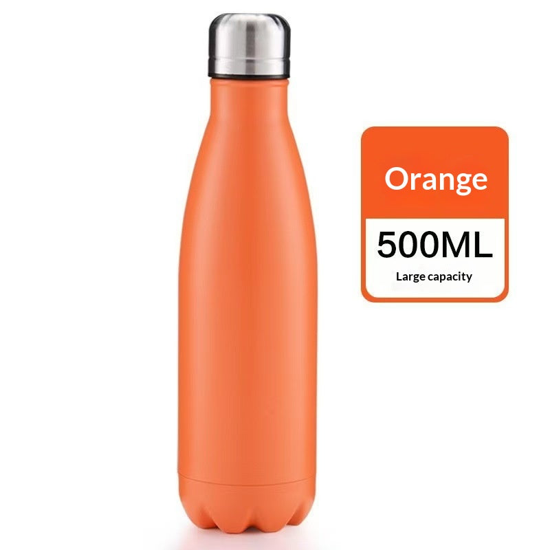 17oz Insulated Water Bottle Double Wall Vacuum Stainless Steel Water Bottles