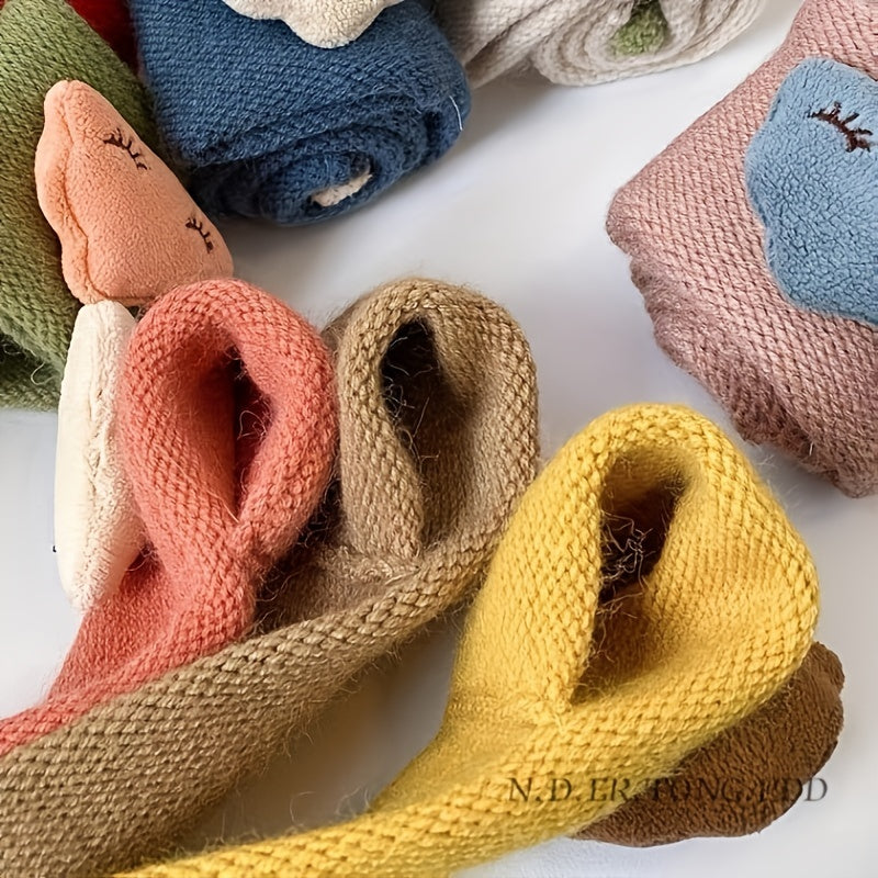 Kids' Cute Cloud Knitted Winter Scarf