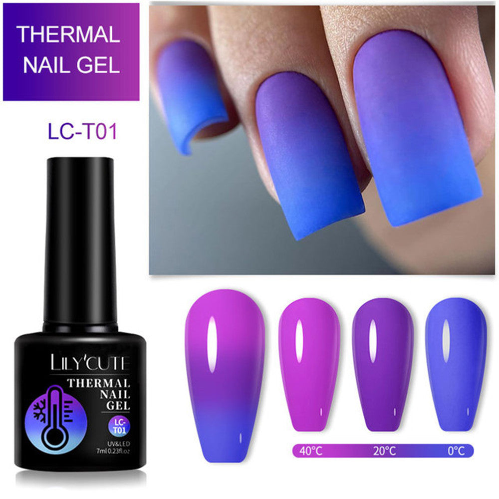 Color-Changing Thermal Gel Nail Polish