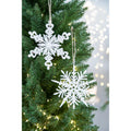 Set of 6 Iron Snowflake Hangers