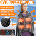 USB Heated Flannel Throw Blanket