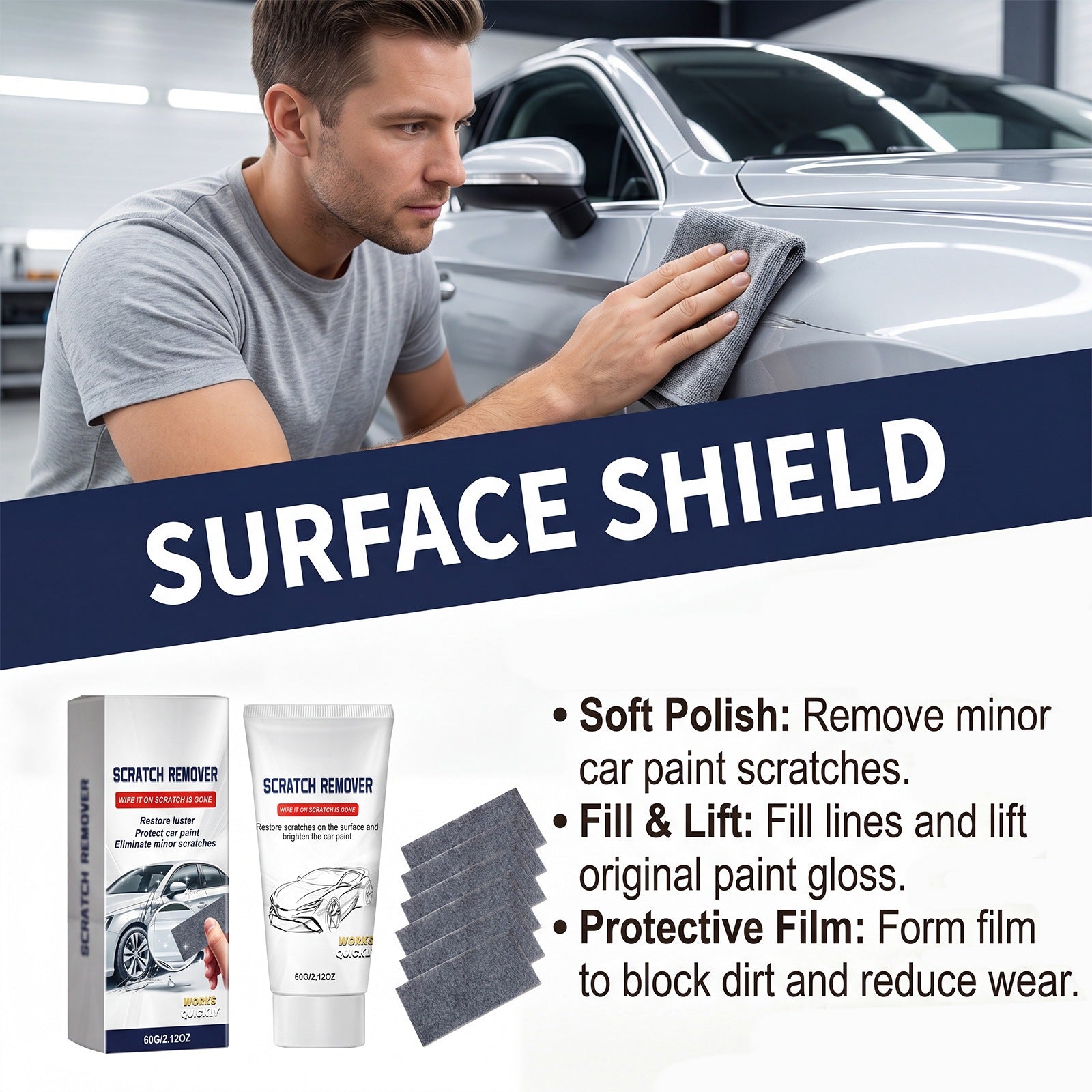 Car Scratch Removal Kit