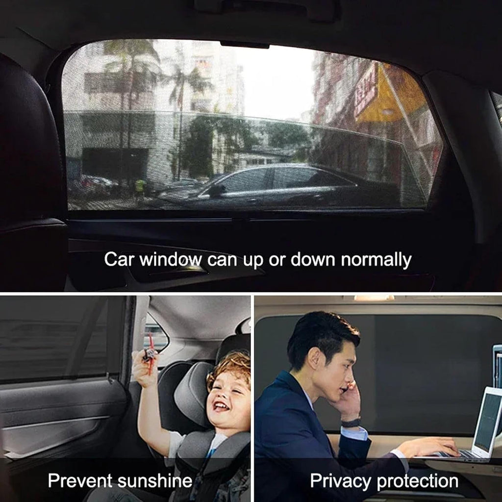 Mosquito Curtains For Cars Car Sun Shade Styling Accessories Auto UV Protect Curtain Side Window Sunshade Mesh