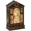 Christmas Snow Globe Lantern with Lights