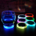 LED Light-Up Cup Coaster (Solar & USB)