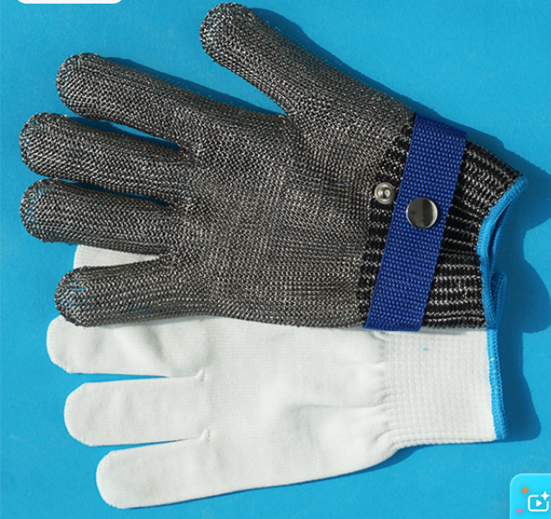 Safety Cut-Resistant Stainless Steel Gloves for Home Use
