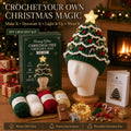 Christmas Tree Crochet Hat DIY Kit