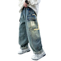 Children's Wear Boys Spring Clothing Pants Straight