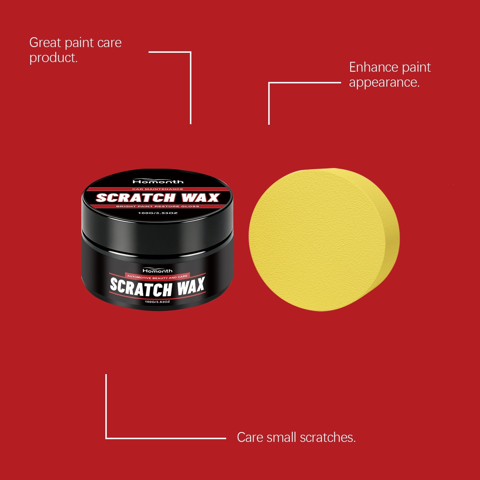 Car Scratch Repair Wax
