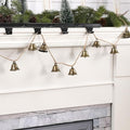 Rustic Christmas Bells Garland Banner