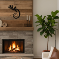 Hand-Forged Metal Gecko Wall Art