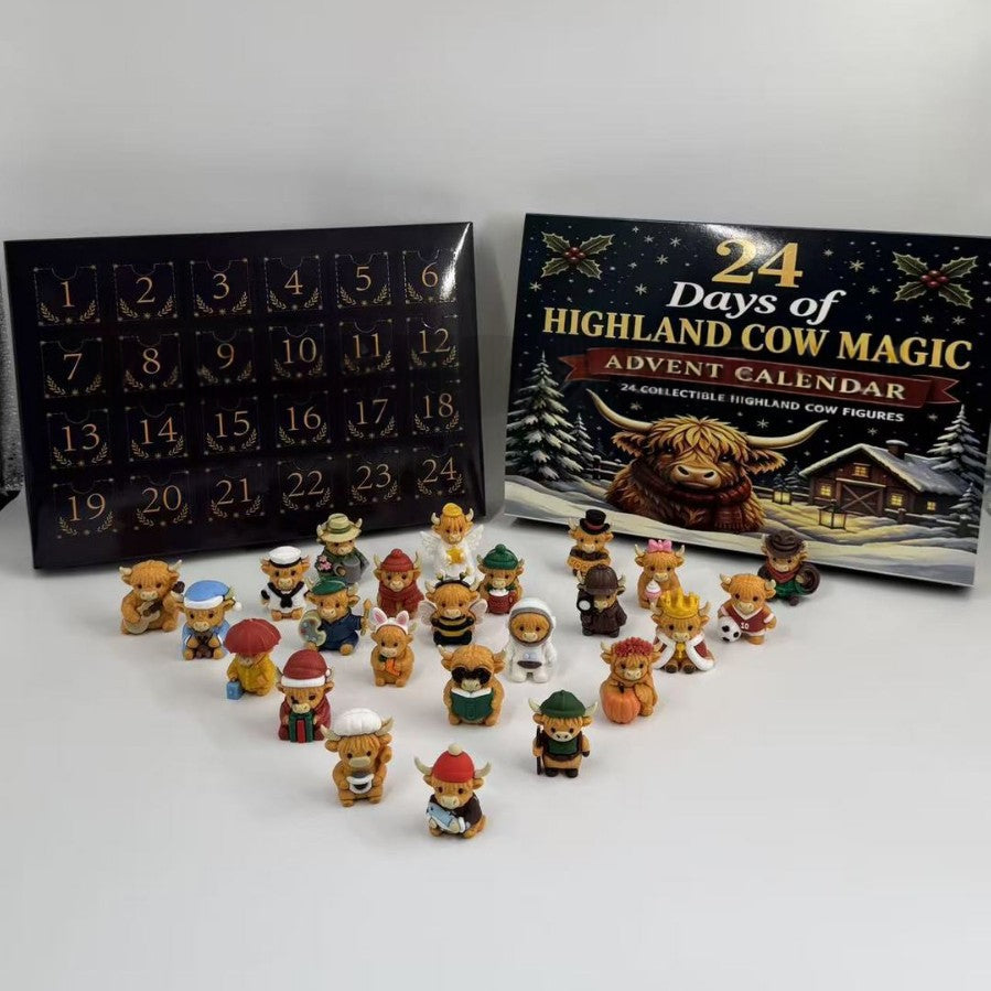 Highland Cow Magic Advent Calendar